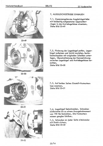 D38 - Werkstatthandbuch Deutz D8006-D5506 291 1871