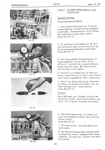D37 - Werkstatthandbuch Deutz FL413