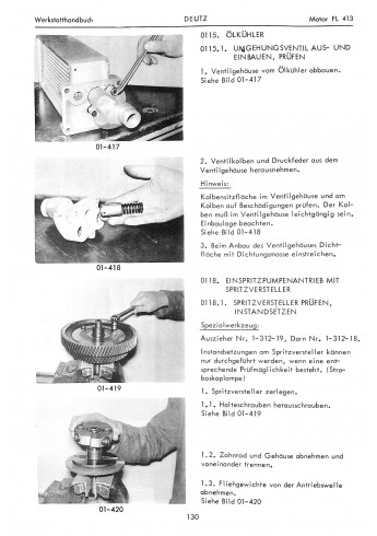 D37 - Werkstatthandbuch Deutz FL413