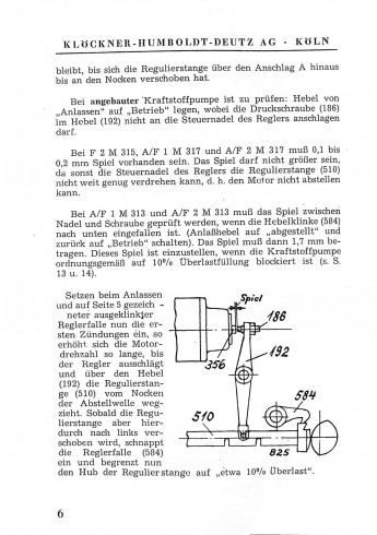 D13 - Allgemeine Reparaturanweisung Ein-und Zweizylinder-Deutz-Dieselmotoren