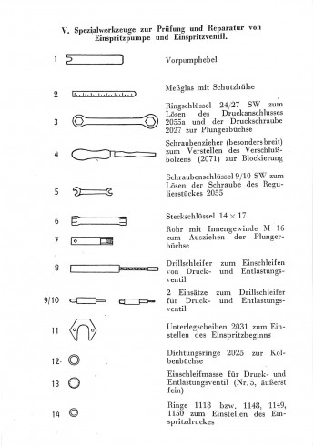 D14 - Anleitung zur Überprüfung und Reparatur der Deutz-Dieselmotoren