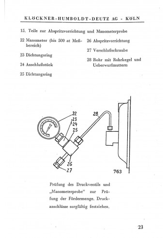 D14 - Anleitung zur Überprüfung und Reparatur der Deutz-Dieselmotoren