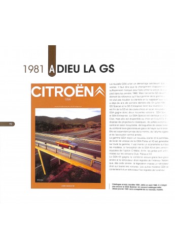 La Citroën GS de mon père