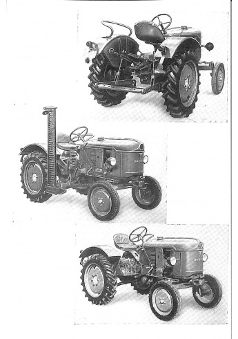D40 - Betriebsanleitung und Ersatzteilliste für den Deutz-Diesel-Schlepper D15