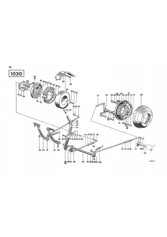 D45 - Ersatzteilliste Deutz-Dieselschlepper D2505 D3005