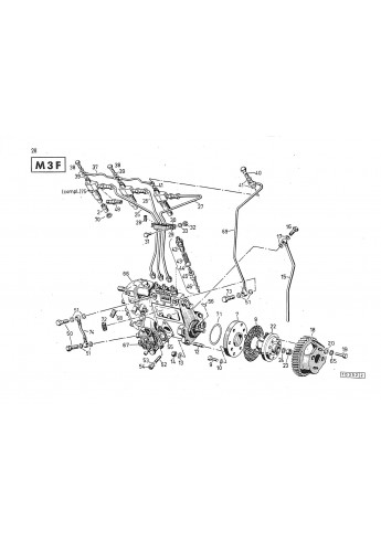 D47 - Ersatzteilliste Deutz-Dieselschlepper D4005