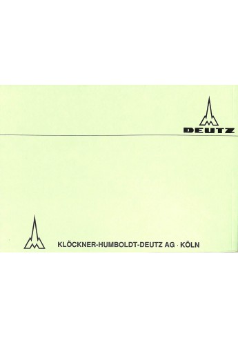 D47 - Ersatzteilliste Deutz-Dieselschlepper D4005