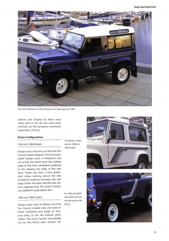 Land Rover One Ten and Ninety Specification Guide