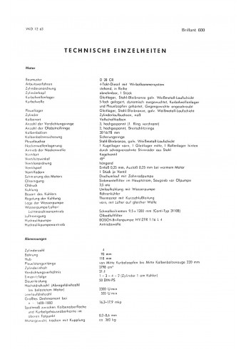 Instandsetzungsanleitung Hanomag-Radschlepper Granit500, Brillant600