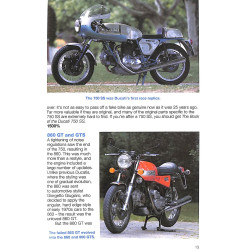 Ducati Bevel Twins 750 GT, Sport & SS, 860 GT, GTE, GTS, 900 SS, GTS, SD SSD MHR, S2 Mille, 1971 to 1986