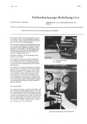 Instandsetzungsanleitung Hanomag-Radschlepper Perfekt