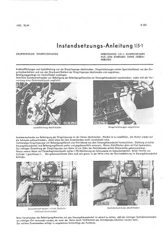 Instandsetzungsanleitung Hanomag-Radschlepper Perfekt400