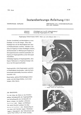 Instandsetzungsanleitung Hanomag-Radschlepper Perfekt400