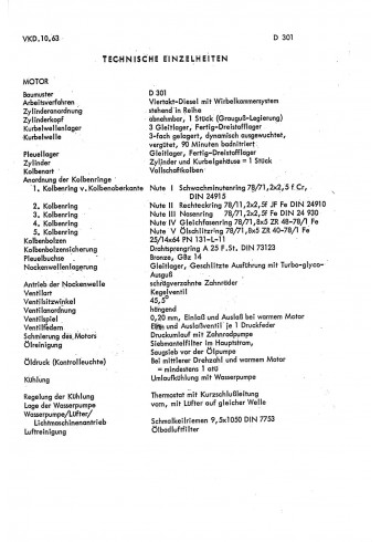 Instandsetzunganleitung Hanomag-dieselmotor D301