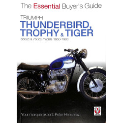 Triumph Thunderbird, Trophy & Tiger 650cc & 750cc models: 1950-1983
