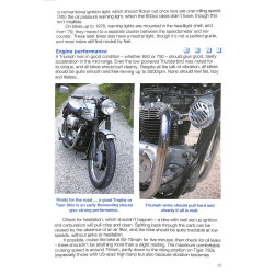 Triumph Thunderbird, Trophy & Tiger 650cc & 750cc models: 1950-1983