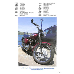 Triumph Thunderbird, Trophy & Tiger 650cc & 750cc models: 1950-1983