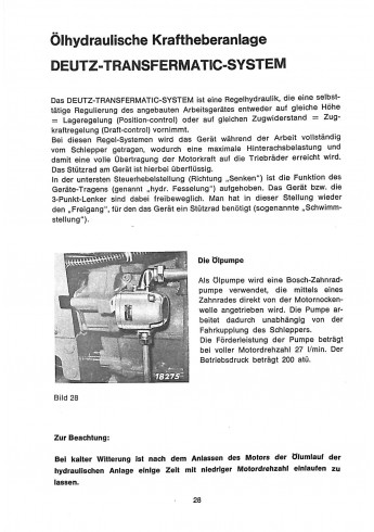 D48 - Bedienungsanleitung Deutz-Dieselschlepper D4505