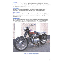 Triumph Bonneville 1959 to 1988