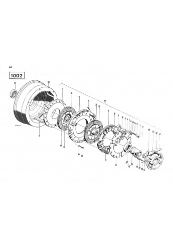 D49 - Ersatzteilliste Deutz-Dieselschlepper D4505