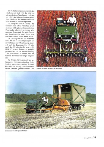 Unimog & MB-trac Chronik