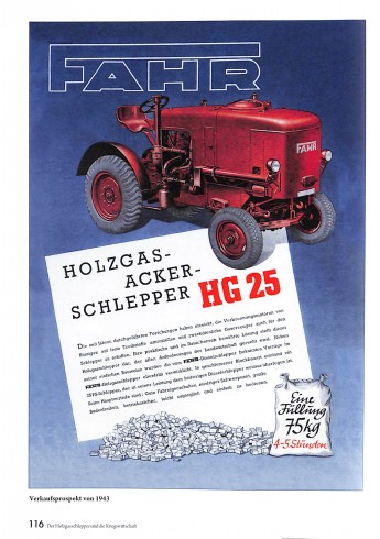 Fahr zwischen Volkstraktor und Holzgasschlepper