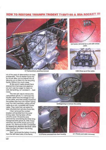 How to Restore Triumph Trident T150/T160 & BSA Rocket III