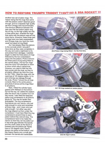 How to Restore Triumph Trident T150/T160 & BSA Rocket III