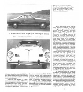 Karmann Ghia Coupé & Cabriolet