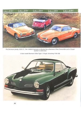 Karmann Ghia Coupé & Cabriolet