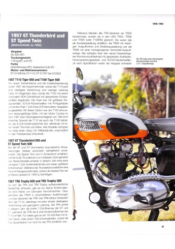 Triumph Motorräder seit 1937