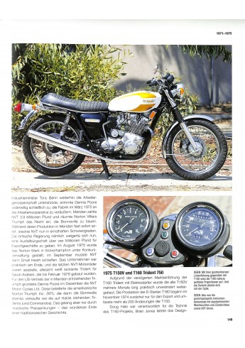Triumph Motorräder seit 1937