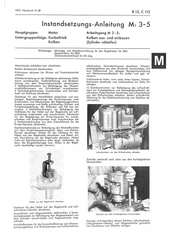 Instandsetzungs-Anleitung Hanomag-Schlepper R12/C112
