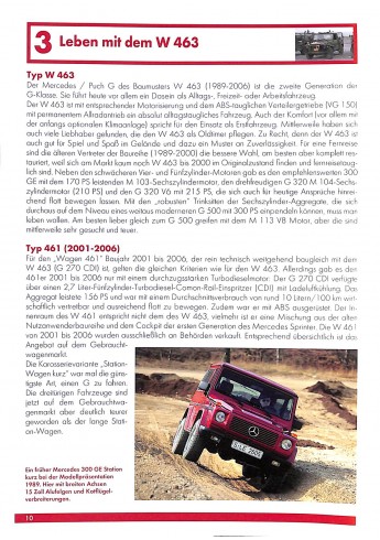 Mercedes-Benz G-Klasse Praxisratgeber Klassikerkauf