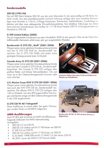 Mercedes-Benz G-Klasse Praxisratgeber Klassikerkauf