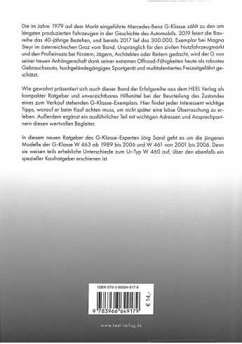 Mercedes-Benz G-Klasse Praxisratgeber Klassikerkauf