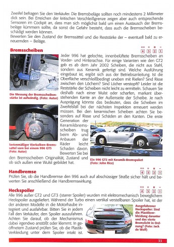 Porsche 911 (996)  Praxisratgeber Klassikerkauf