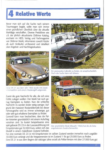 Citroën DS & ID  Praxisratgeber Klassikerkauf