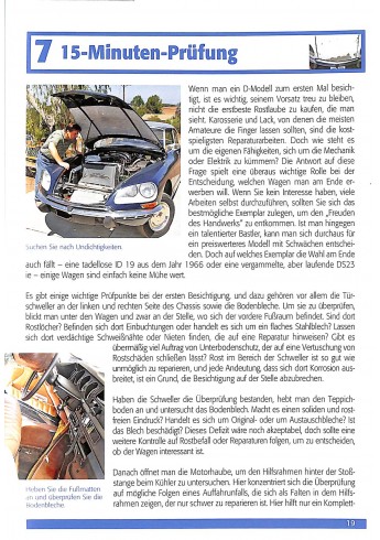 Citroën DS & ID  Praxisratgeber Klassikerkauf
