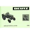 D30 - Ersatzteilliste Deutz D25.2 D30 D30S