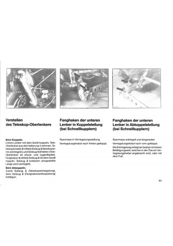 D71 Betriebsanleitung Trakroren Deutz Fahr