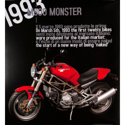 DUCATI MONSTER 20th Anniversary / twee talig 