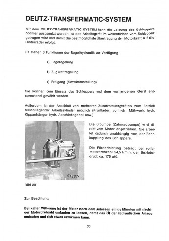D60 - Bedienungsanleitung Deutz D2506