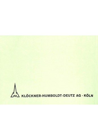 D63 - Ersatzteilliste Deutz D3006