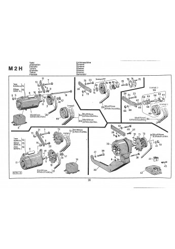D59 - Ersatzteilliste Deutz F2L410 Z0141-42