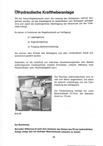 D56 - Bedienungsanleitung Deutz-Dieselschlepper D6005 D56 - Bedienungsanleitung Deutz-Dieselschlepper D6005