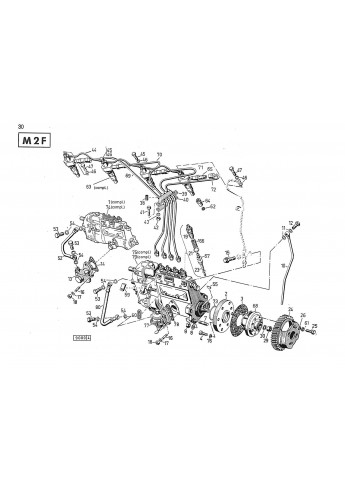 D55 - Ersatzteilliste Deutz-Dieselschlepper D5505