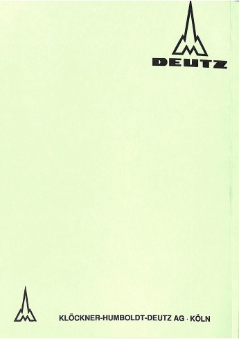 D54 - Bedienungsanleitung Deutz-Dieselschlepper D5505