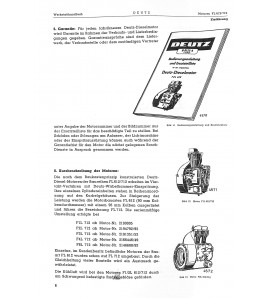 Werkstatthandbuch für luftgekühlte Deutz Dieselmotoren Voorkant