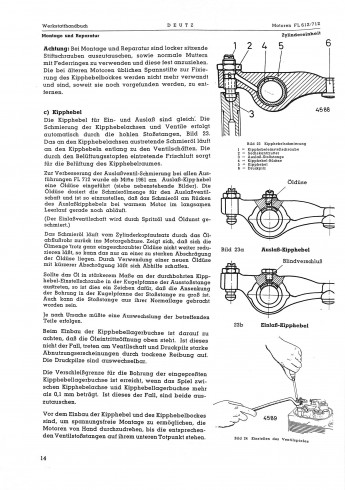Werkstatthandbuch für luftgekühlte Deutz Dieselmotoren Voorkant